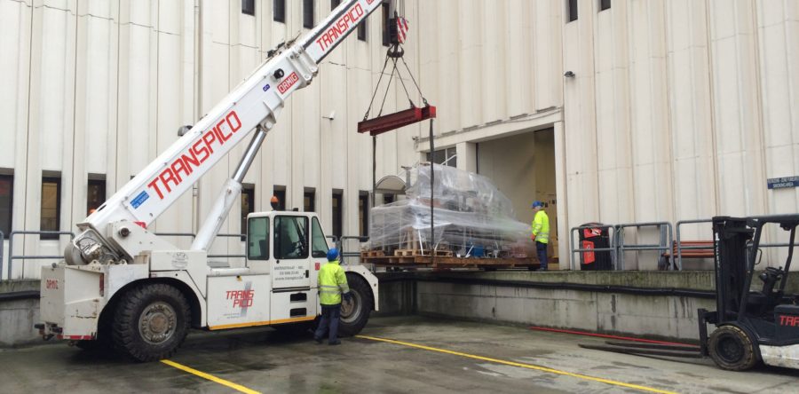 Verhuizen van machine